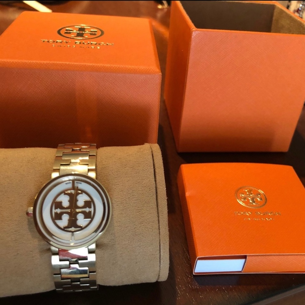 Tory burch gold watch
